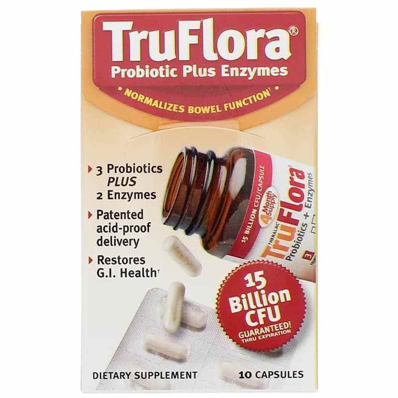 TruFlora Probiotics Plus Enzymes, Master Supplements